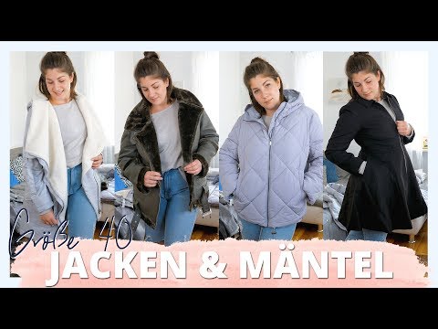 JACKEN & MÄNTEL GRÖßE 40 | Live Vergleich - Was können kurvige Frauen tragen? | #kleinundkurvig