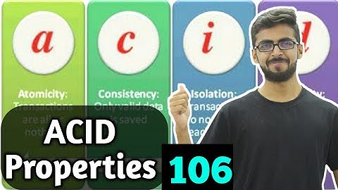 ACID Properties in DBMS | acid properties in dbms in hindi | DBMS GATE | DBMS lectures in Hindi #106