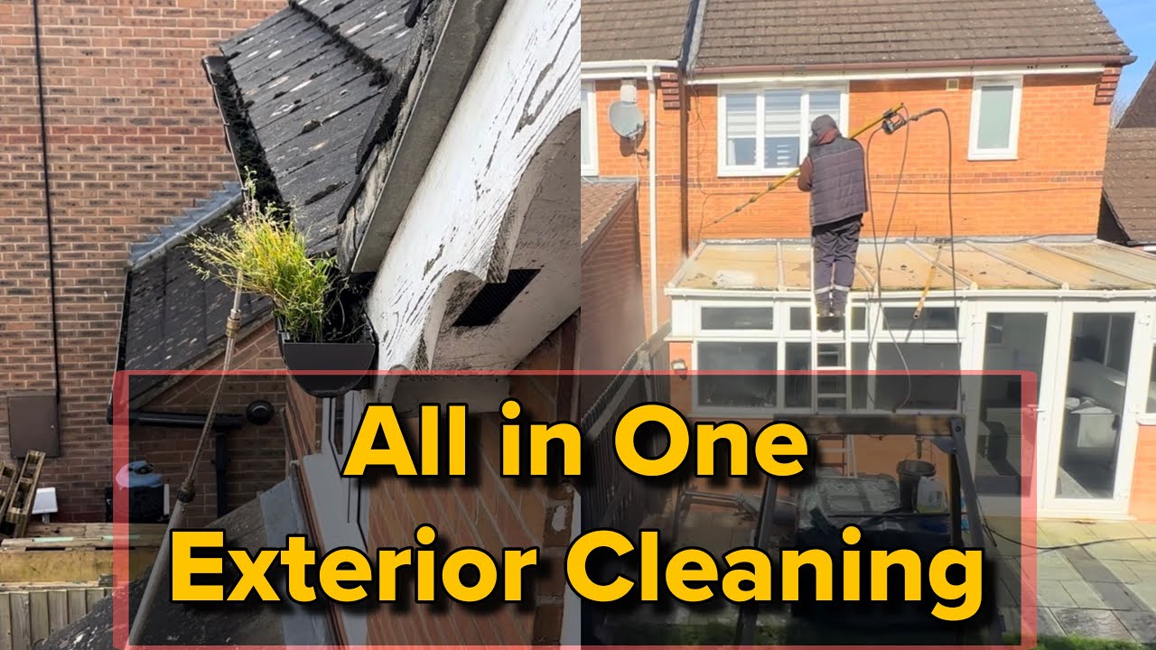 🏡✨ Another Happy Customer in Leicester! | Full Exterior Cleaning Transformation