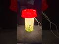 Wait for that woww🤩|DIY Mushroom theme Lamp | Trash to Treasure🍄#deskdecor #lamp#easycraft#diy#craft