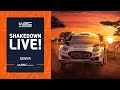 Shakedown live  wrc safari rally kenya 2024