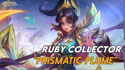 RUBY “PRISMATIC PLUME” COLLECTOR 💫 | SKIN REVIEW & GAMEPLAY 💕