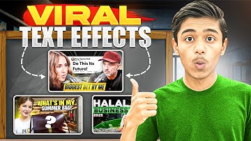 Viral Thumbnail Text Effects Tutorial 2025 | Thumbnail designing