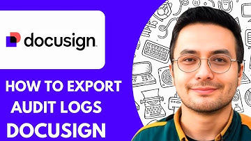 How to Export Audit Logs Docusigns  - 2025 (NEW METHOD)