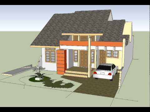  Animasi  Rumah  Tinggal Type PS 04 avi YouTube