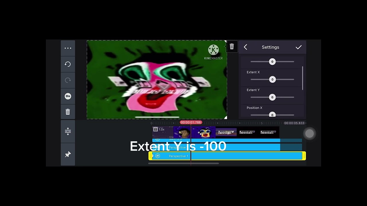 How to make klasky csupo g major 100 on kinemaster