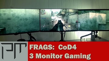 CoD4 on 3 Monitors [5760x1080]
