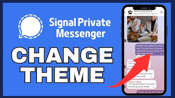 How to Change Theme in Signal 2024?