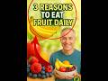 "3 Powerful Health Benefits of Eating Fruit Daily 🍇💪" #youtubeshorts  #FruitBenefits#eatwelllivewell