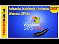 Baixando, instalando e testando o Windows XP mais leve do mundo.