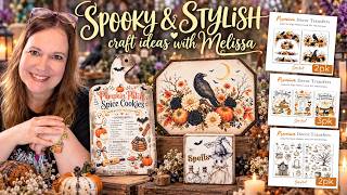 Information SPOOKY & STYLISH! – DIY Stencil & Transfer Craft Tutorial News