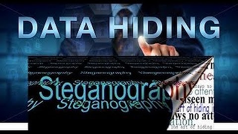 STEGANOGRAPHY in kali Linux!!!