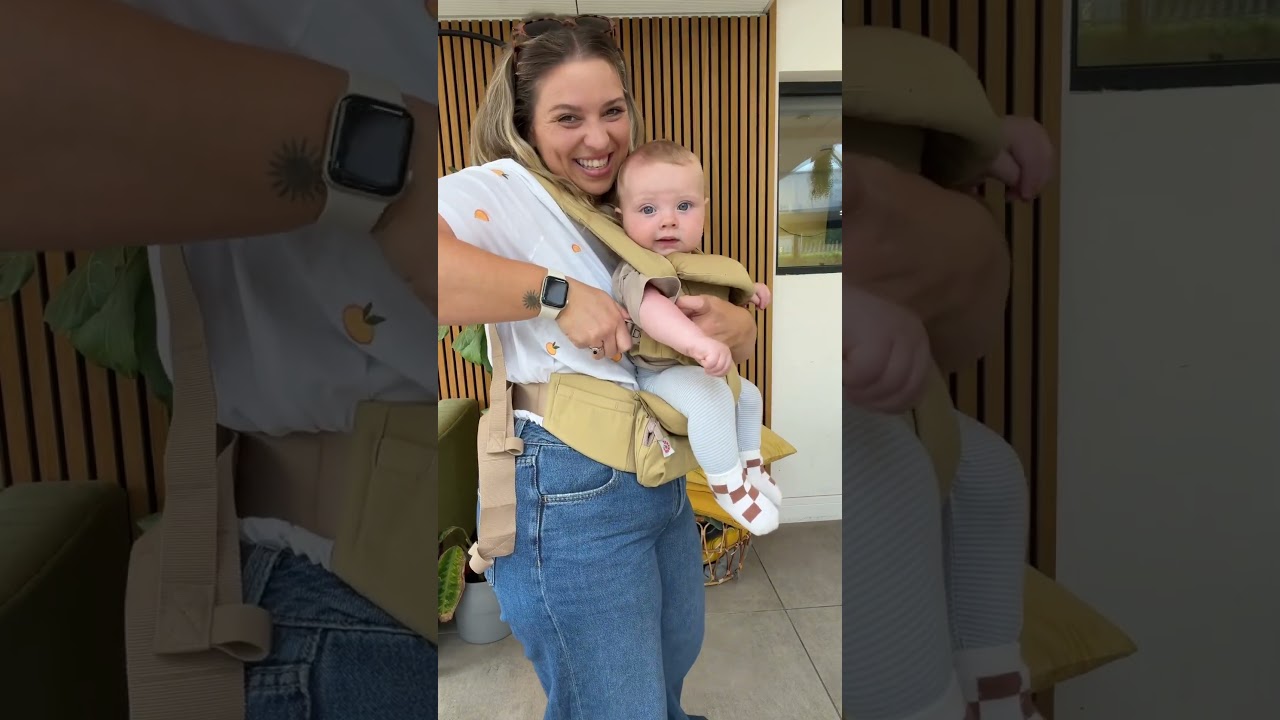 How to Remove Your Ergobaby Carrier When You Can't Reach the Back
