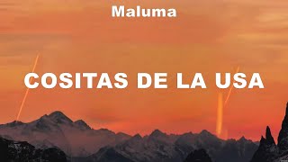 Maluma - Cositas de la USA (Lyrics) Blessd, Justin Quiles, Lenny Tavarez, Ptazeta, Farina, Ozuna