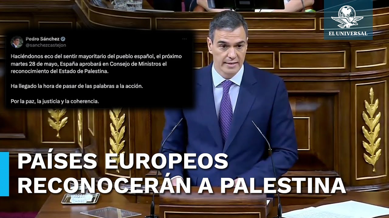 Estos países reconocerán a Palestina como Estado el 28 de mayo - YouTube