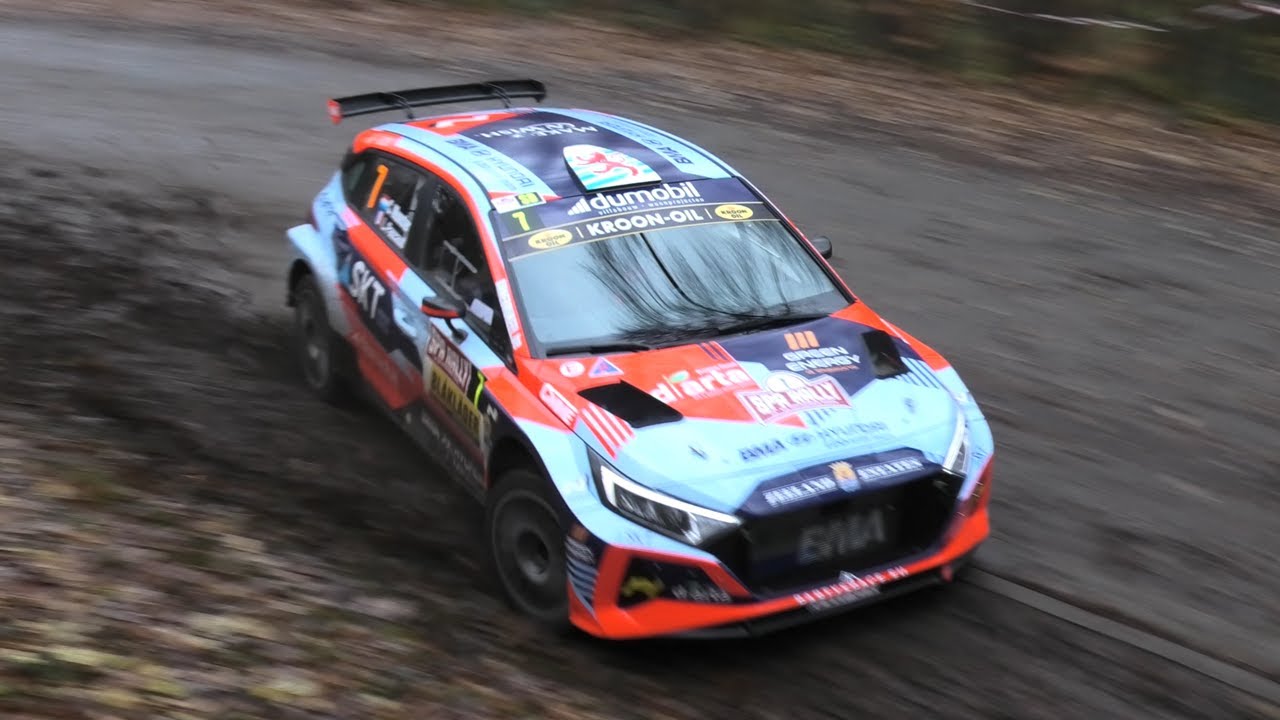 Spa Rally 2023 | Shakedown | Mistakes - Slippery conditions - Pure Sound