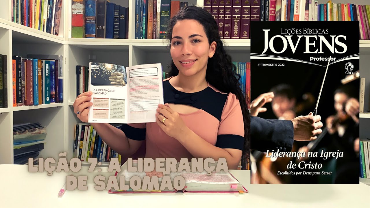 EBD, Classe Jovens – Lição 8 – A liderança de SalomãoEBD