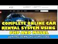 Complete Online Car Rental System using PHP and MySQL | Free Download Source Code image