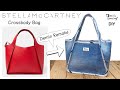 【Stella McCartney】ステラマッカートニーのトップハンドルバッグをデニムをリメイクして作ってみた。トートバッグ作り方動画。 #sewing #diy #tutorial