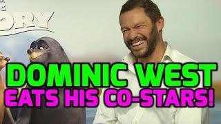 Finding Dory: Dominic West on eating co-stars & wearing fake-tan!