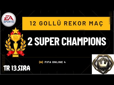 SUPER CHAMPIONS OYNADIĞIM EN İYİ MAÇ / TAKTİK VE TAVSİYELERİM / FIFA ONLINE 4