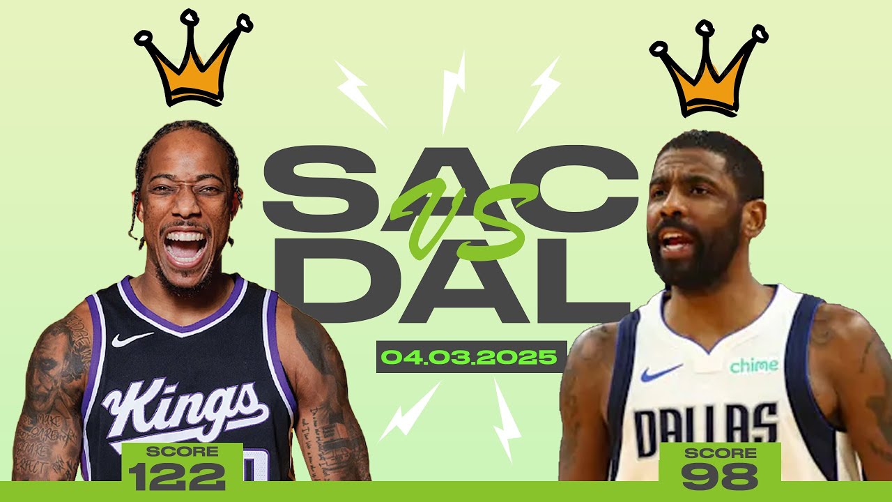 Dallas Mavericks Vs Sacramento Kings Full Game Highlights   March 3, 2025   Nba Regular Season