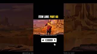 ITEM LORE | PART 05 #mobilelegends
