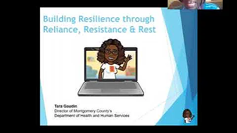 11/3/2020 Building Resilience through Reliance, Resistance and Rest by Tara Gaudin