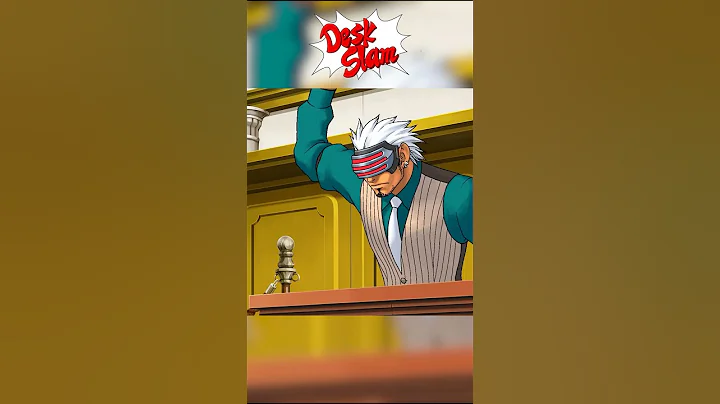 Ranking Ace Attorney Desk Slams Pt.1 #aceattorney #shorts