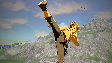 Link Learns KARATE - Legend of Zelda: Second Wind