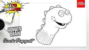 How to draw Sock Puppet