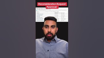 Reconsideration Request Approval