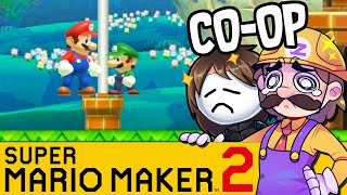 So nah und doch so fern! | SUPER MARIO MAKER 2 Coop