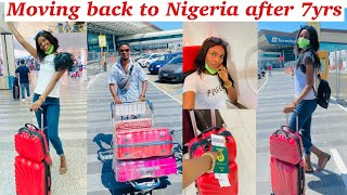 Moving Back to Nigeria after 7years Abroad ||Turkish Airline Italy To Lagos Nigeria 🇳🇬