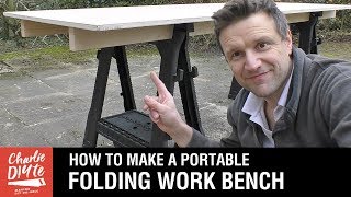 How to Make a Portable Folding Work Bench: Video #1 of 5