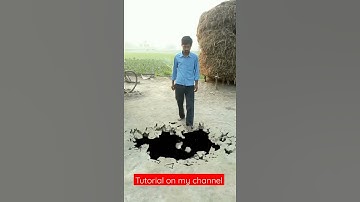 Ground crack vs man magic video