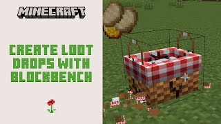 Block Loot Drops with Blockbench and the Minecraft Block Wizard
