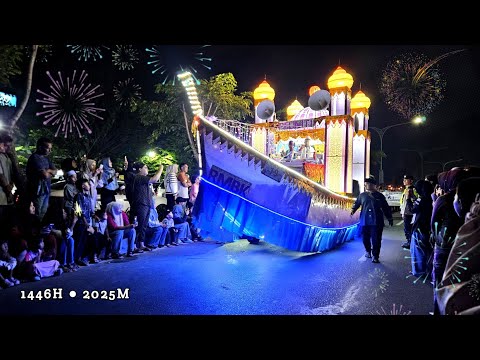 kemeriahan animasi takbir keliling takbiran idul fitri paling megah