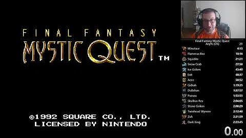 Final Fantasy: Mystic Quest Speedrun in 2:12:01