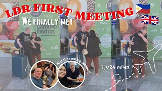 LDR FIRST MEETING 🇵🇭🇬🇧 UK to PH✈️❤️ British & Filipina LDR Story || justjessah