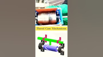 Barrel Cam Mechanicsm #mechanical #3ddesign #mechanism #solidworks #engine
