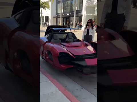 “She Pulled Up in a Supercar… Then the Giant Suitcase Appeared! 😳🔥” #LuxuryLifestyle #Supercar thumbnail