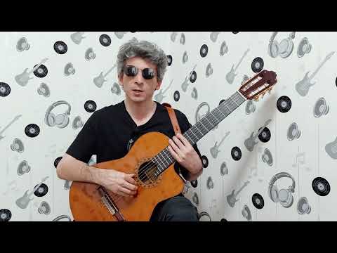 Скрипичные аппликатуры в технике левой руки. Урок №15 // Школа игры на классической гитаре.