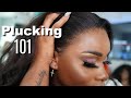 Updated plucking for BEGINNERS | UNCLOCKABLE Frontal melt with Got2b vs Bold Hold | Step by Step