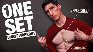 The 1 SET Chest Workout (FAST CHEST GAINS!)