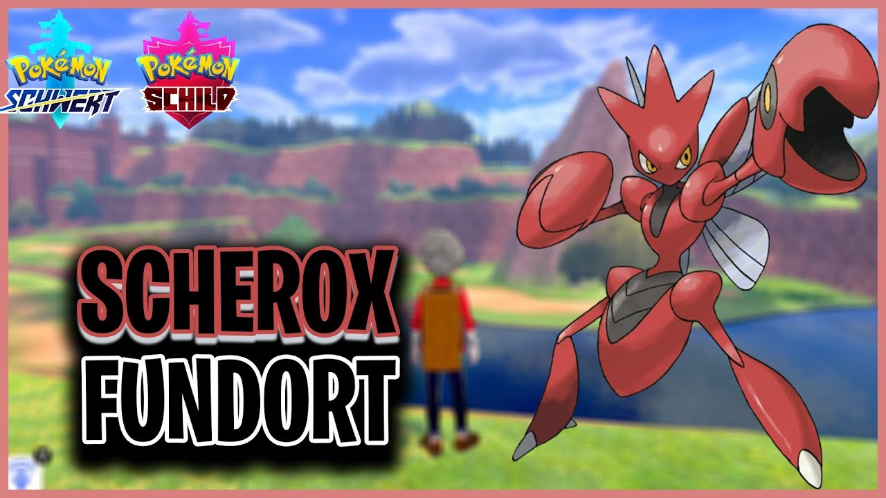 SCHEROX Fundort in Pokemon Schwert & Schild