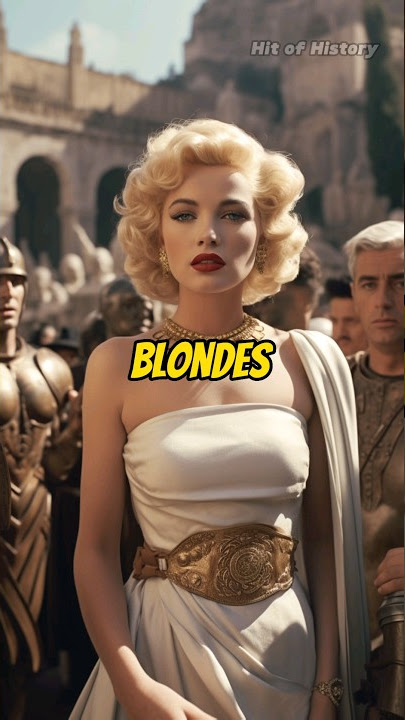 Did the Ancient Romans Love Blondes? #shorts #crazy #history