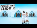 We stayed in north americas only ice hotel htel de glace in quebec canada full experience