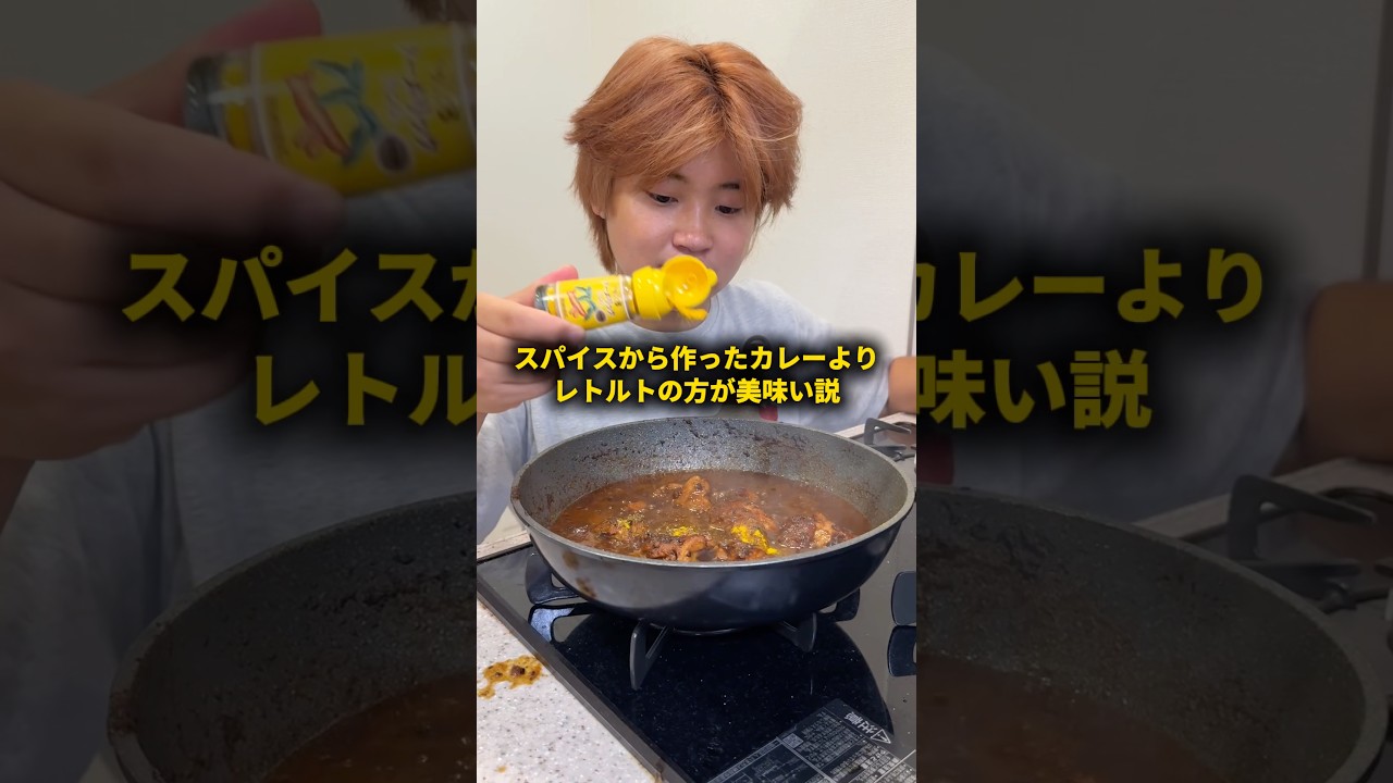 スパイスから作ったカレーよりレトルトの方が美味い説 #おーがすと #検証 #カレー