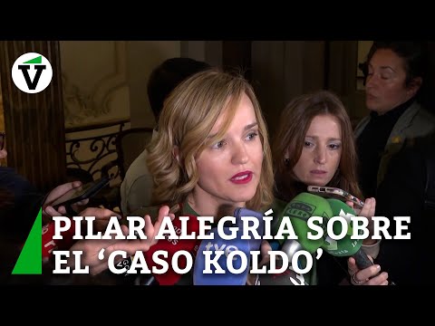'Caso Koldo', Pilar Alegría (PSOE): 